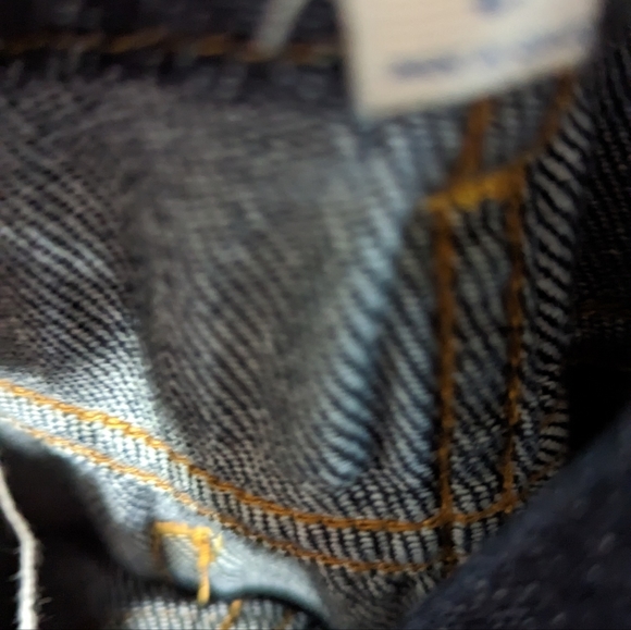 Dark jeans overalls - Picture 4 of 5